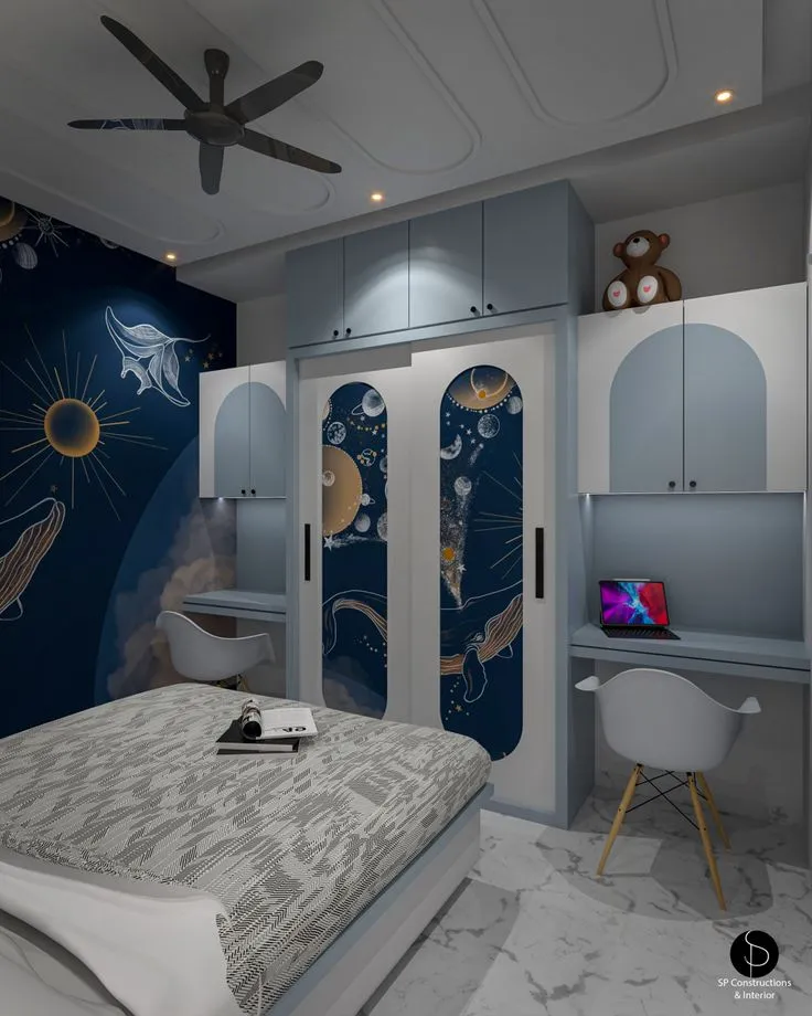 Fun kids bedroom interior design Amravati